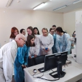 В институте состоялась встреча с учащимися медико-биологического класса лицея № 8
