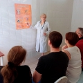 В Клинике инфекционных болезней института прошла лекция о заболеваниях желчевыводящих путей