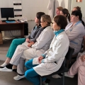 В клинике инфекционных болезней института состоялось занятие с медицинским персоналом